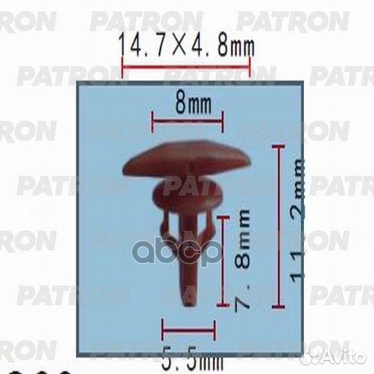 Клипса пластмассовая Acura, Honda применяемость