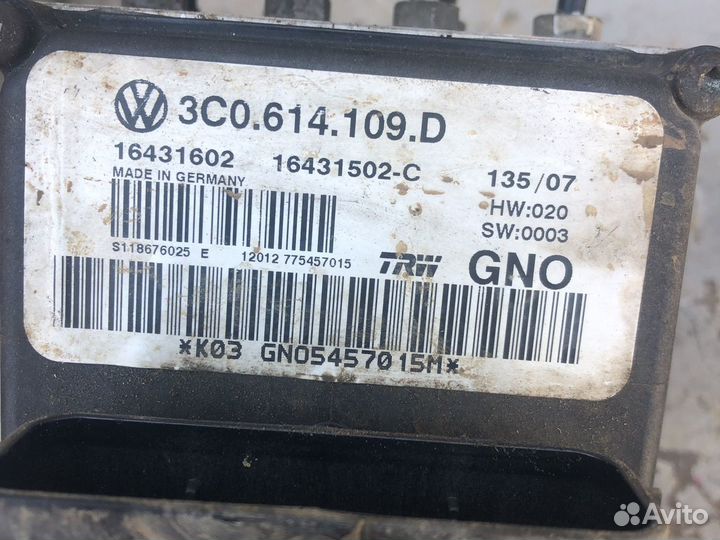 Блок абс ABS Volkswagen passat B6