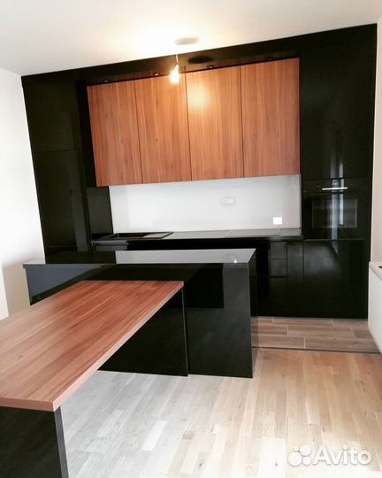 Кухня мдф без ручек