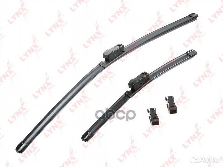 LB-1247) Комплект бескаркасных щеток стеклоочи