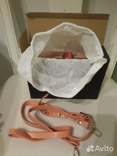 Клатч кожаный