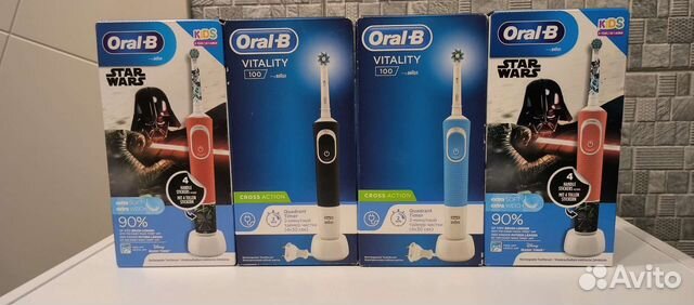 Электрическая Зубная щетка oral b новая