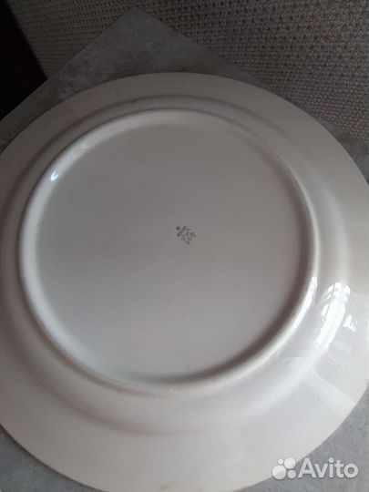 Блюдо большое фарфор СССР