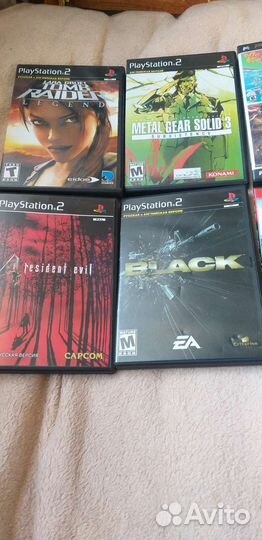 Диски на sony playstation 2