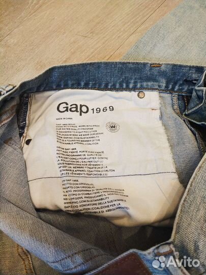 Джинсы Gap мужские р34