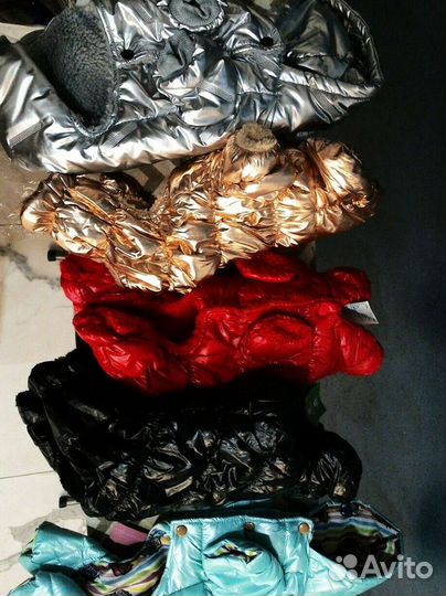 Зимние комбинезоны, ошейник светящийся