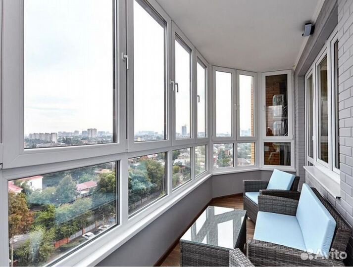 Остекление балконов