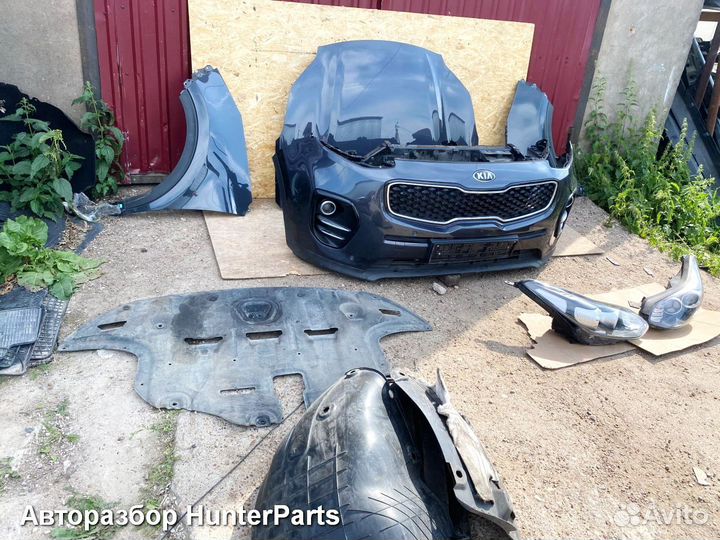 Ноускат Kia Sportage 4 2015-2018 морда в сборе