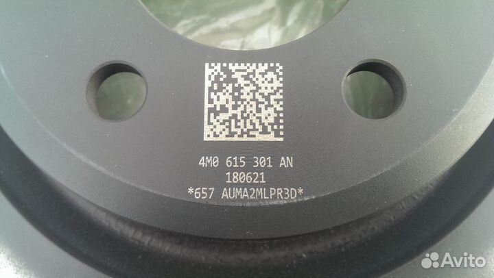 Новый тормозной диск передний A8 Q5 Q7 Туарег