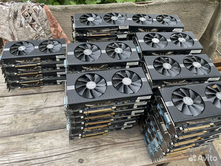 Видеокарта rx570 8gb nitro+