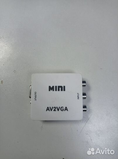 Конвертор из av в vga