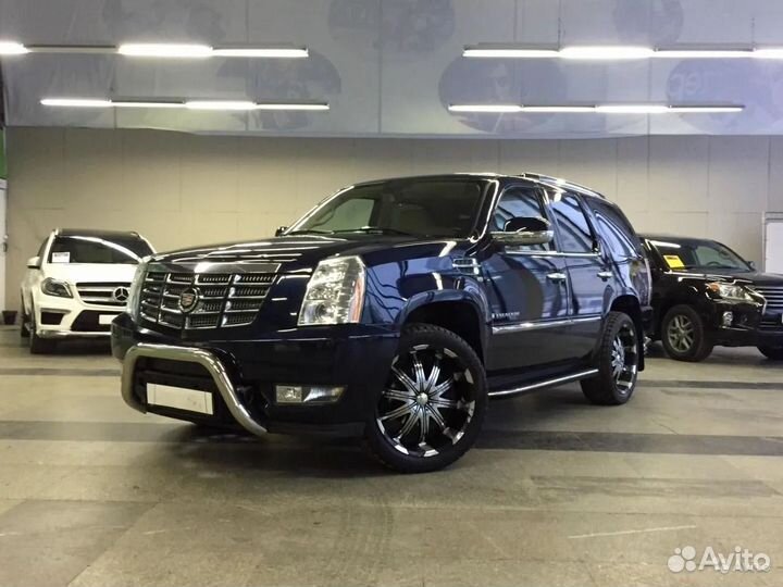 Обвес из нержавейки Кадиллак Эскалейд