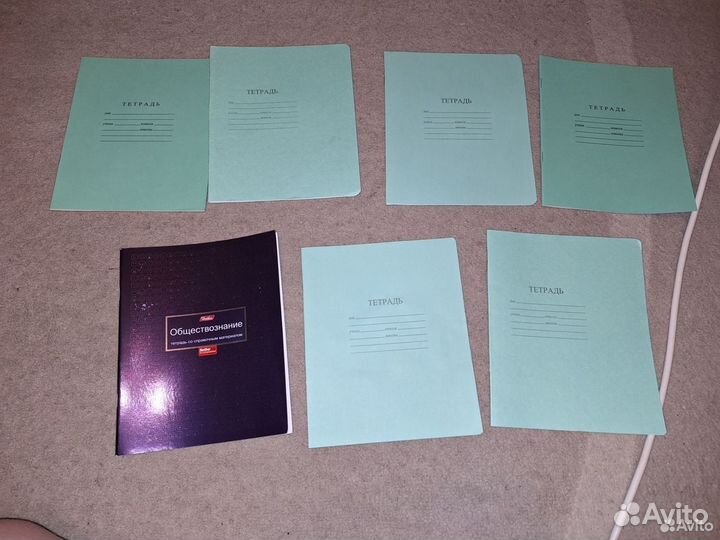 Тетрадки 7 шт