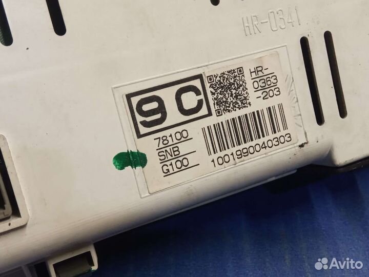 Панель приборов Honda Civic 4d 2008