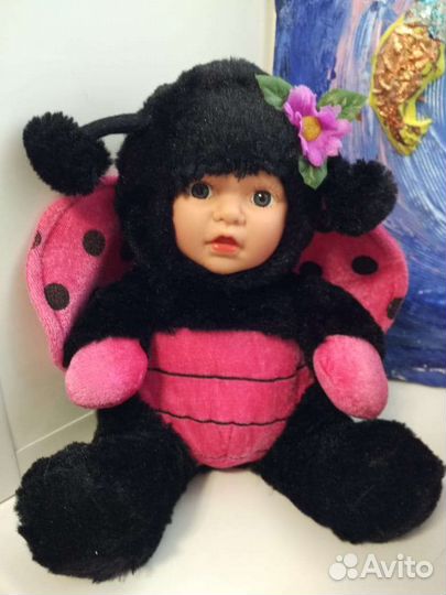 Божья коровка мягкая игрушка