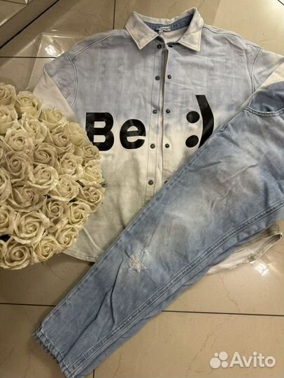 Рубашка + джинсы