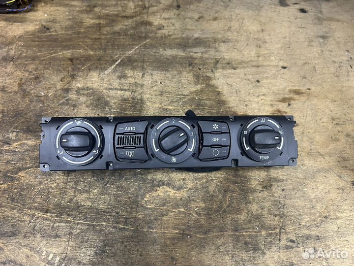 Блок климата BMW E60 E61 Дорестайлинг