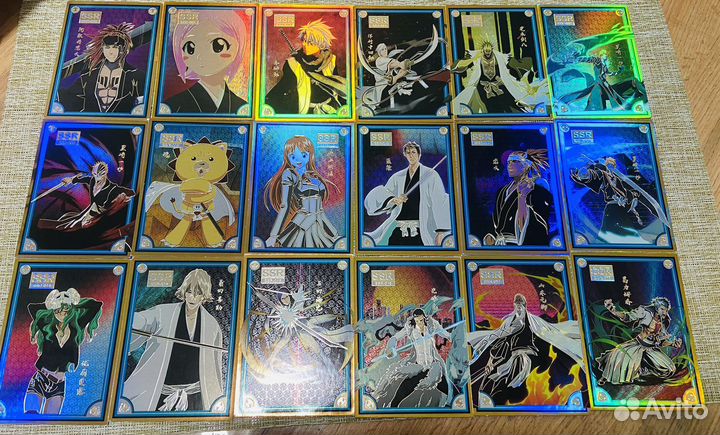 Карточки блич bleach