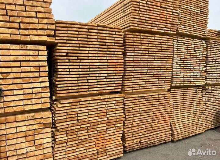 Доска обрезная 40х200х6000мм с доставкой