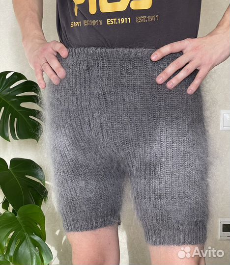 Шорты мужские пуховые Панталоны из козьего пуха