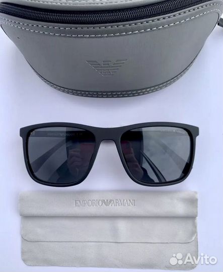 Очки emporio armani черная поляризационные