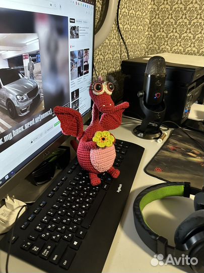 Игрушка дракон