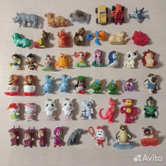 Игрушки киндер и другие марвел