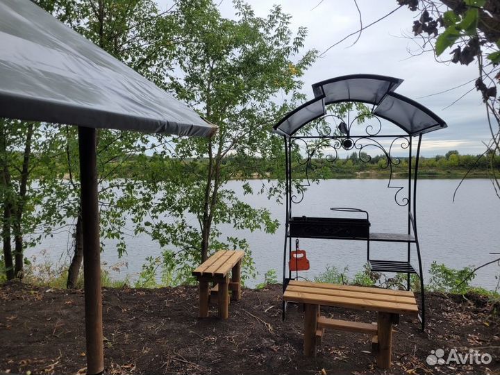 Аренда беседки с мангалом