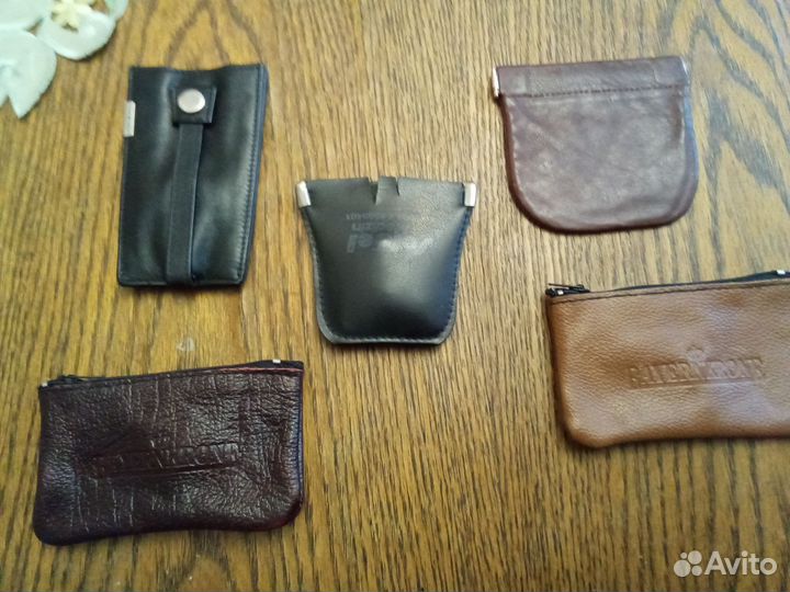 Брелок для ключей из натуральной кожи