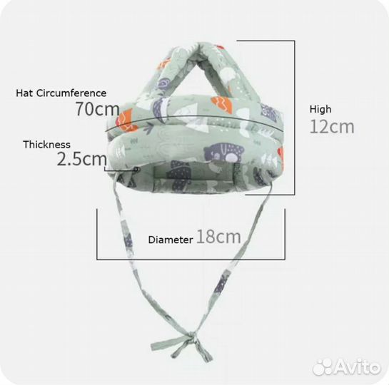 Шапка шлем для девочки