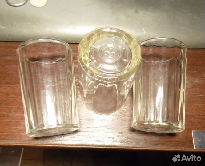 Стаканы гранёные на 100 гр