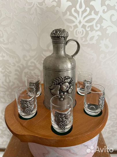 Набор для алкоголя олово