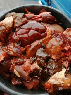 Мясо, рубец для собак