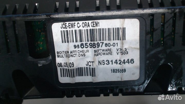 Дисплей компьютера Citroen C5 2008, 2009