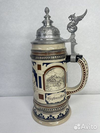 Большая антикварная кружка Germany