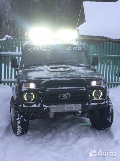 Силовые бампера Нива