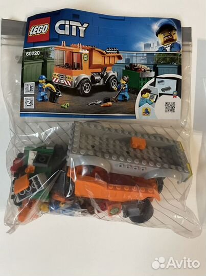 Lego city мусорная машина