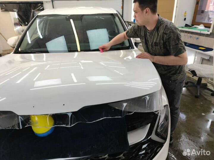 Антигравийная пленка. бронь пленка на авто