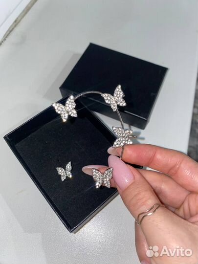 Серьги каффы