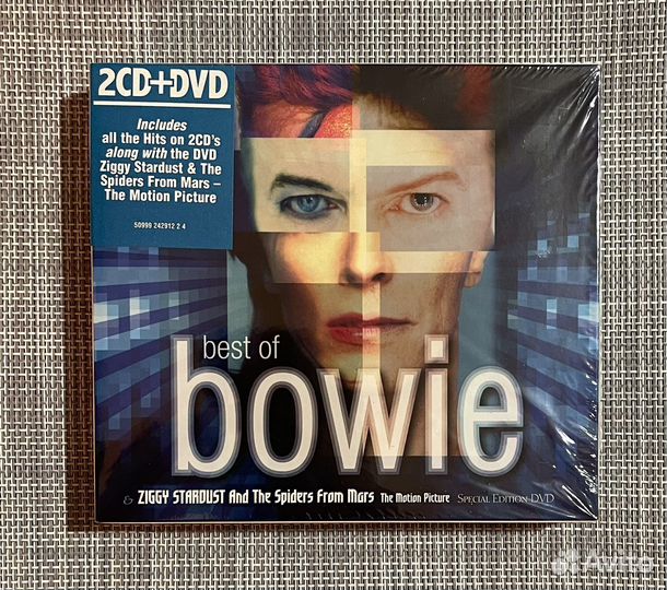 David Bowie-Best Of / Ziggy Stardust. 2CD+DVD