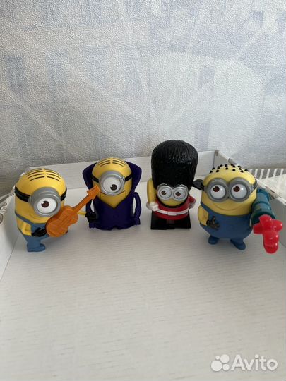 Игрушки ам ням макдональдс миньоны був