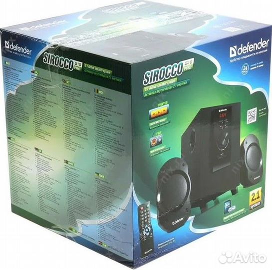 Компьютерные колонки Defender S10 Pro
