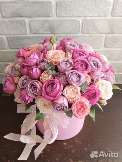 Пионовидная роза цветы