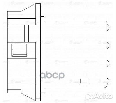 Резистор вентилятора отопителя LFR1410 luzar
