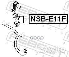 Втулка переднего стабилизатора D22 nsbe11F Febest