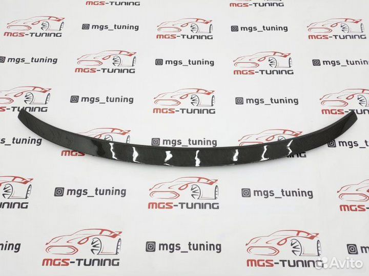 Спойлер на BMW X4 series F26 M-Perfomance Карбон