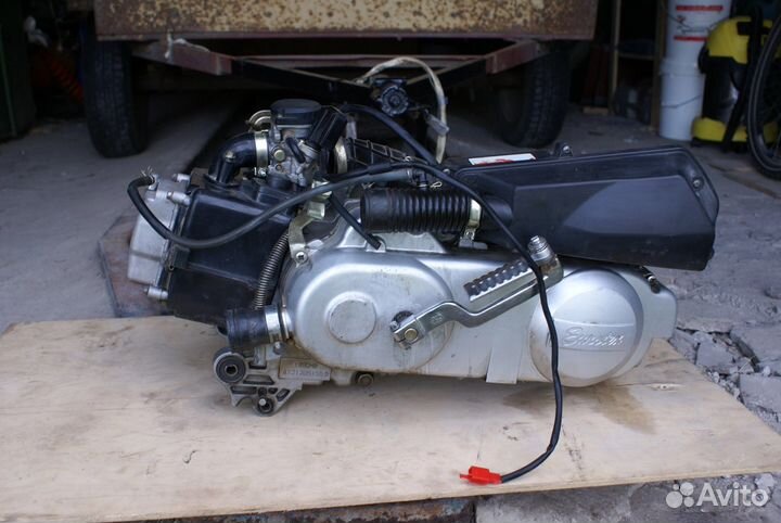 Двигатель на скутер QMB 139, 80 кубиков