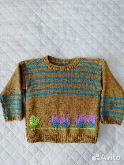 Кофта вязанная 86-98