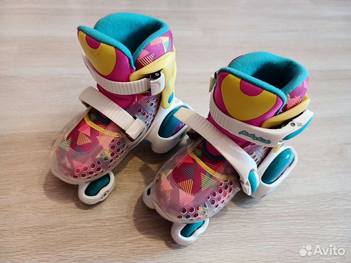 Ролики детские четырехколесные р. 30-33