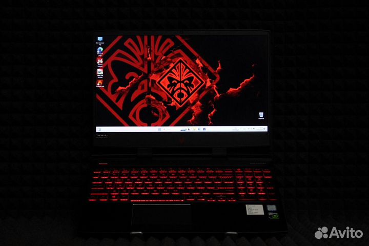 Игровой ноутбук HP Omen GTX 6Gb/16Gb/i7/144Hz